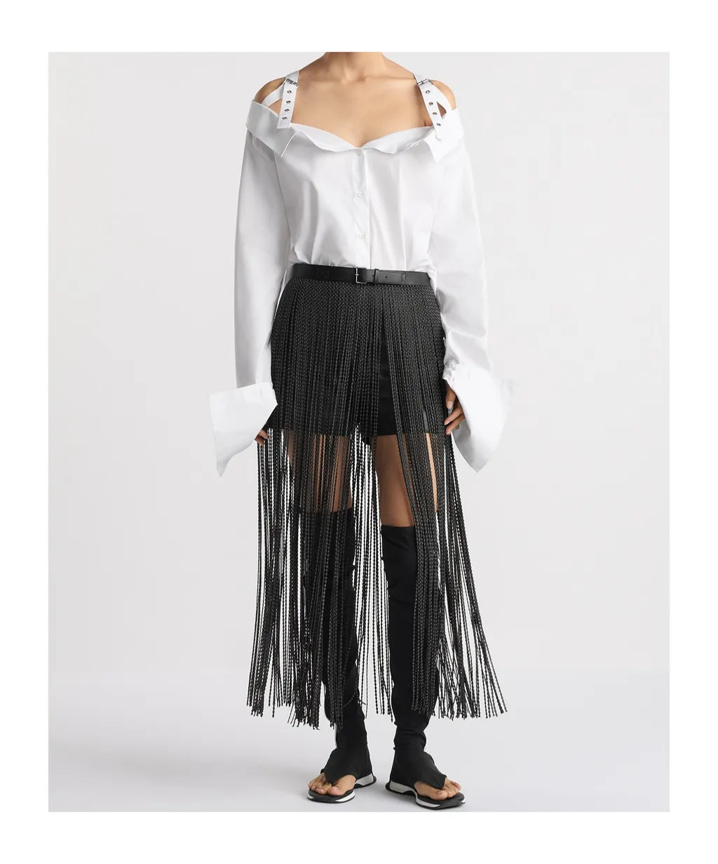 Off-The-Shoulder Shirt