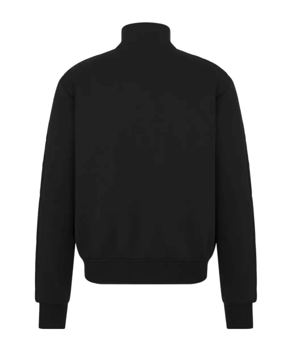 Oblique Zip-Up Track Jacket