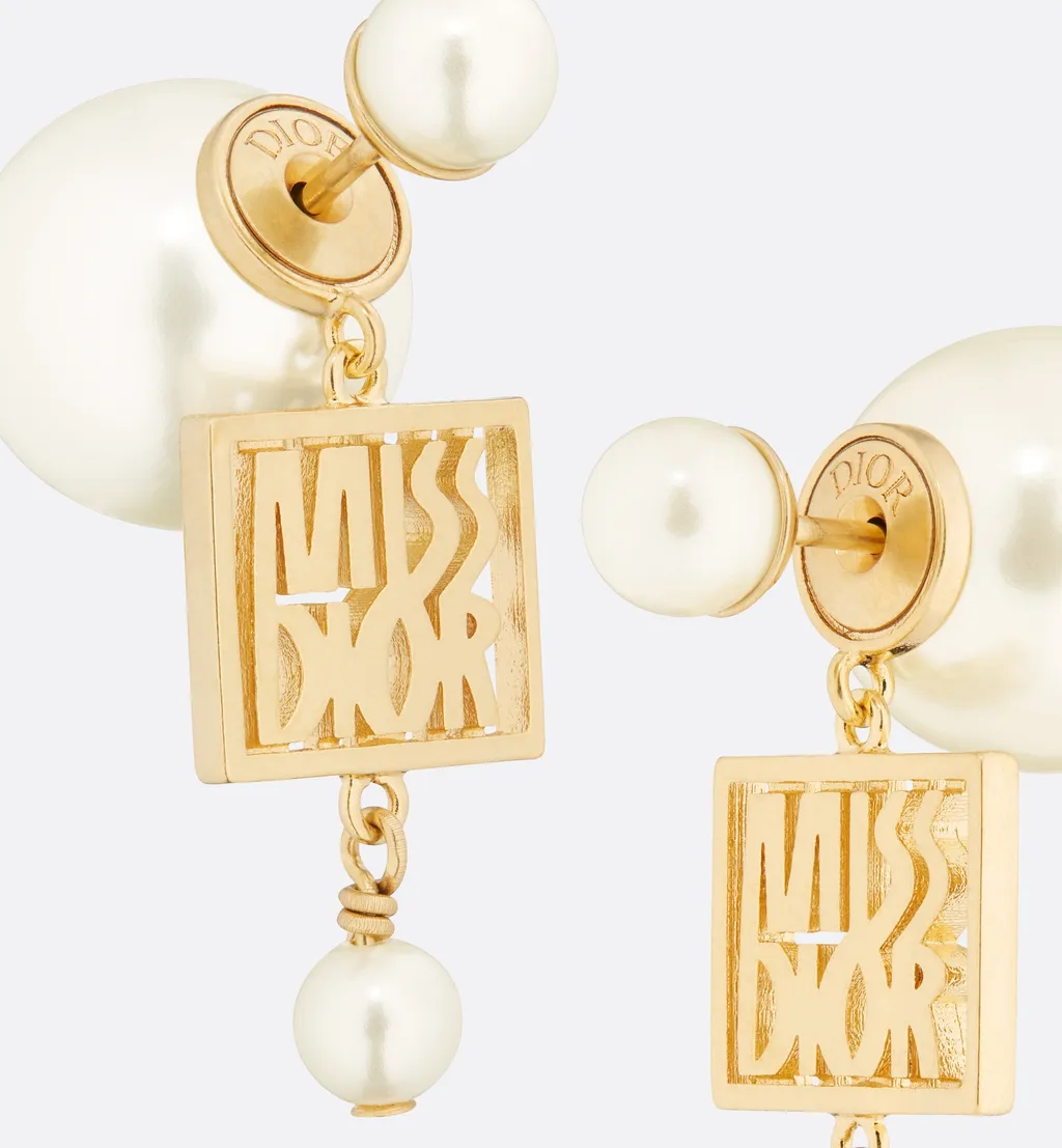 Miss Dior Pearl Drop Earrings