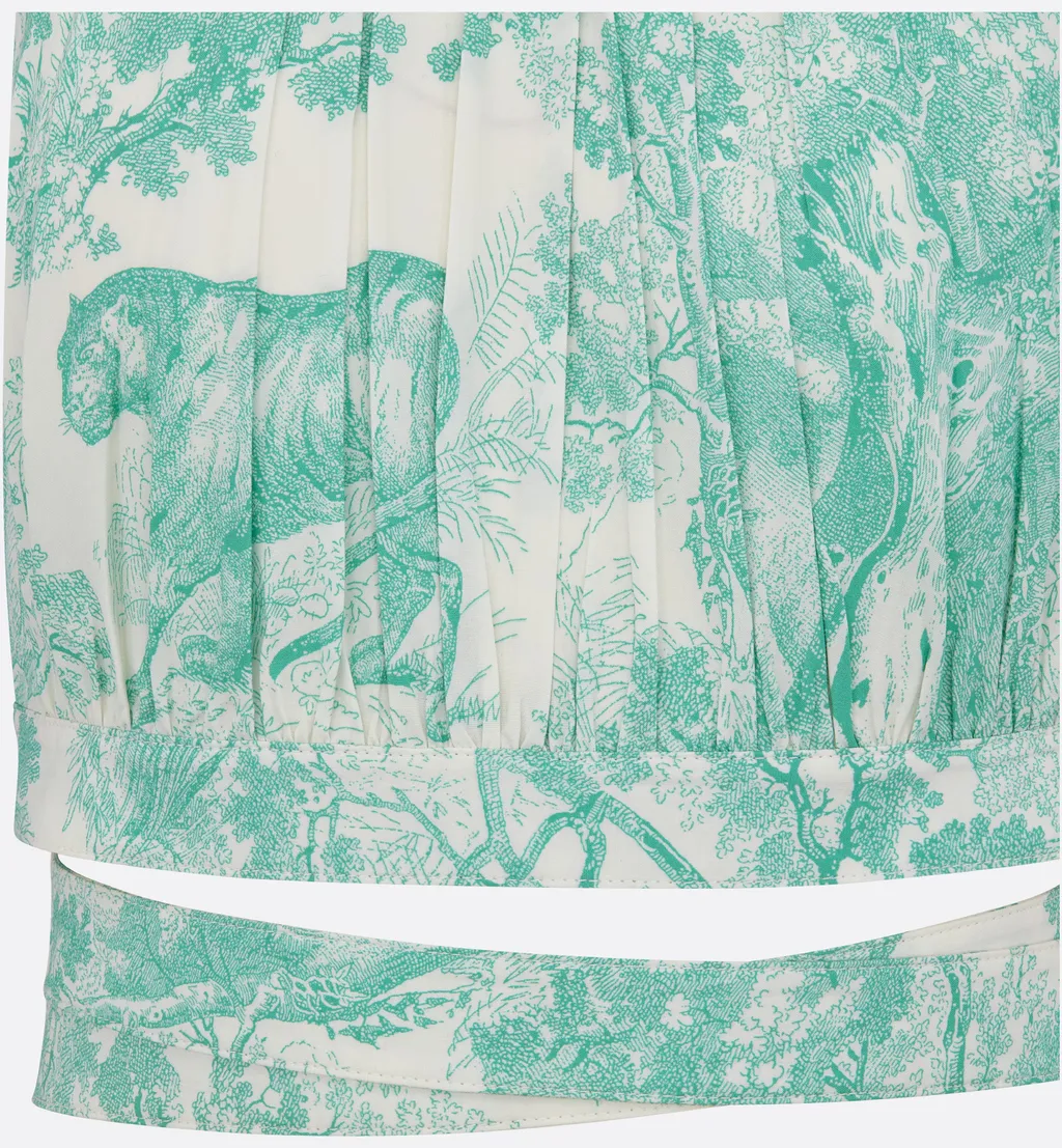 Allover Floral Printed Halterneck Top