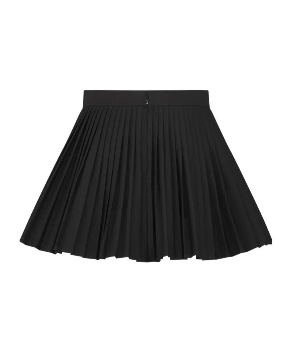 Pleated Miniskirt