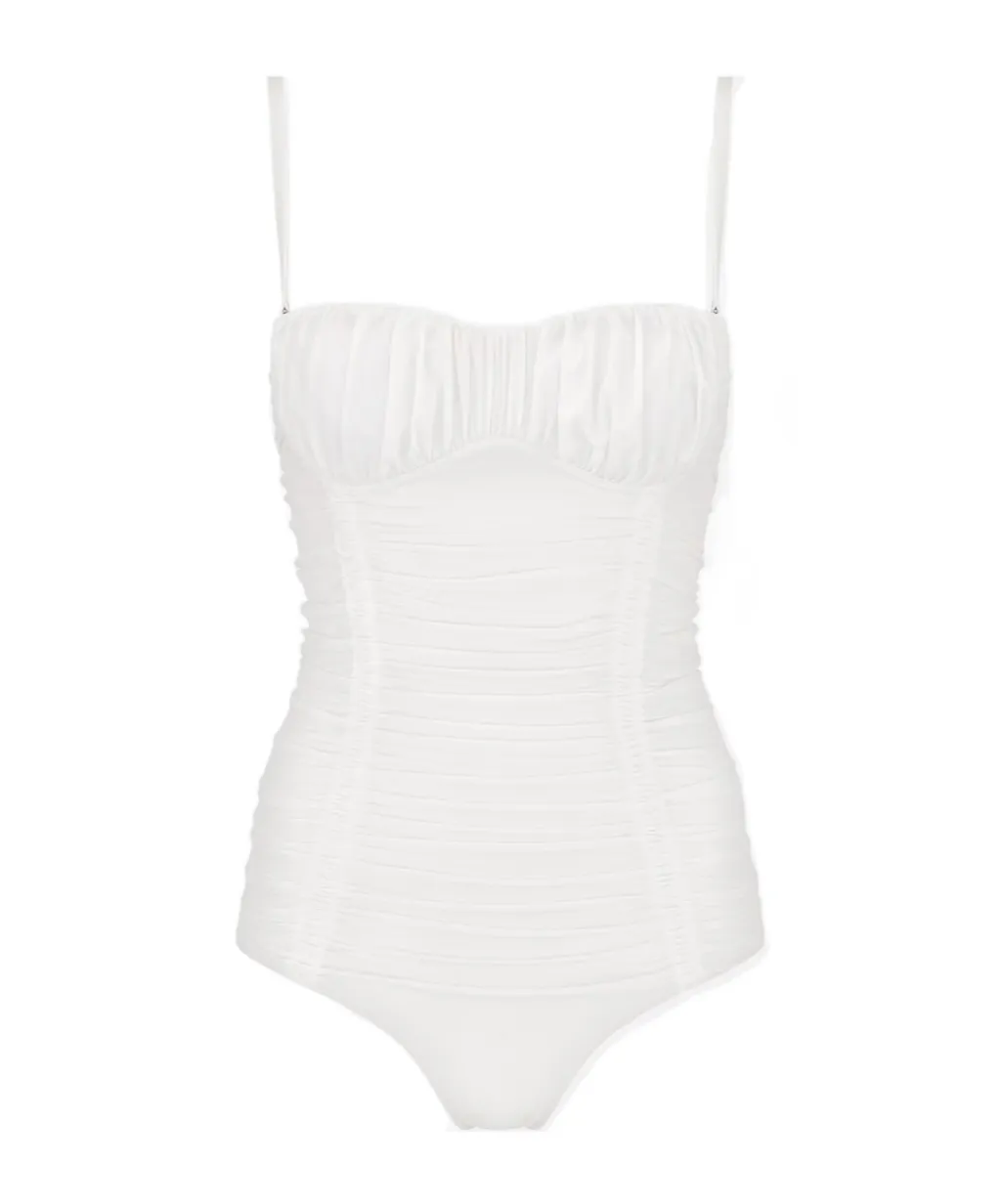 Gathered Detailed One-Piece Swimsuit