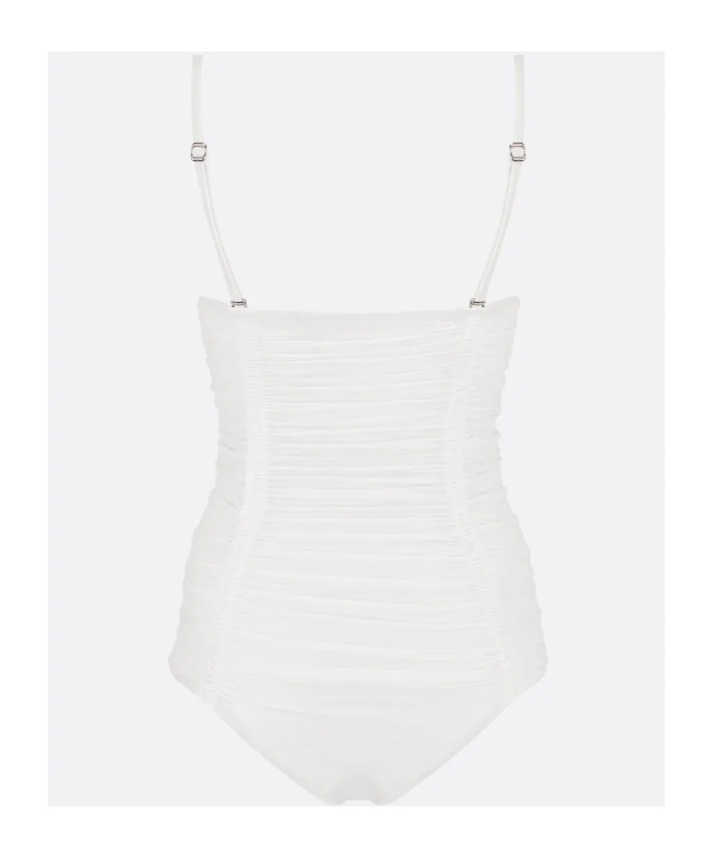 Gathered Detailed One-Piece Swimsuit