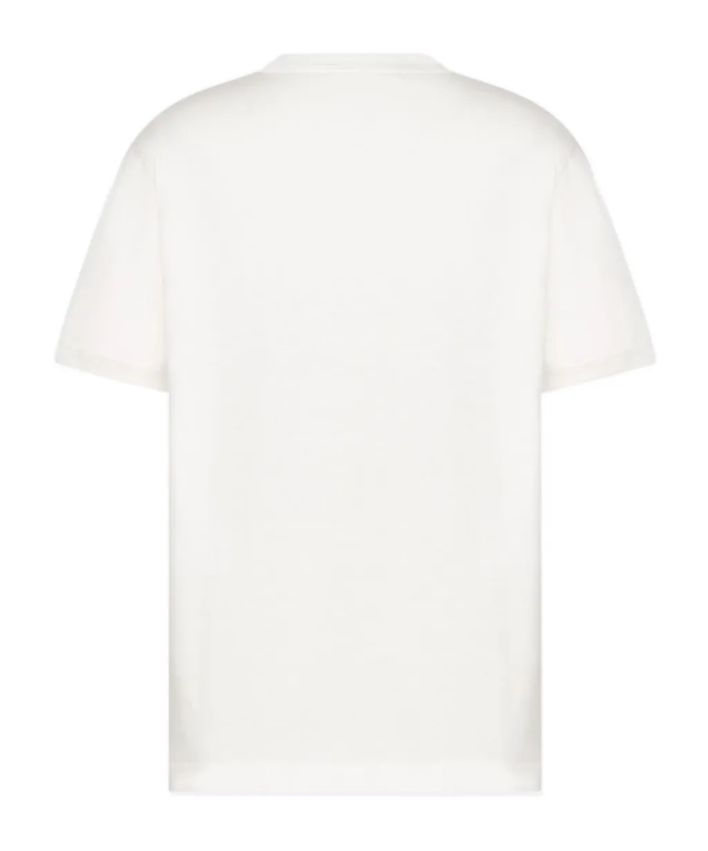 Charm Logo Print Crewneck T-Shirt