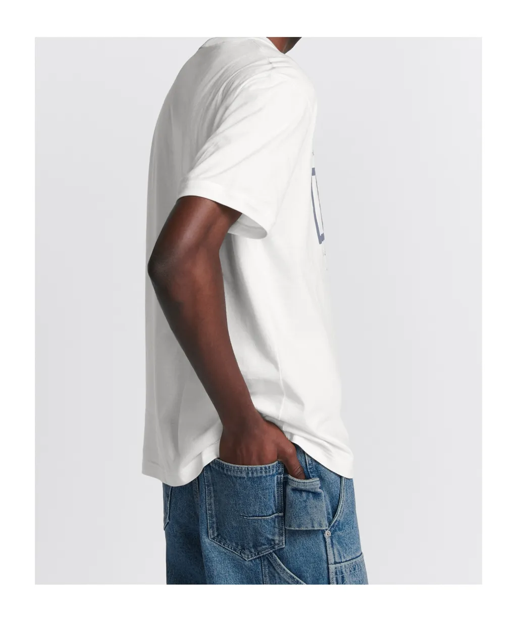 Charm Logo Print Crewneck T-Shirt