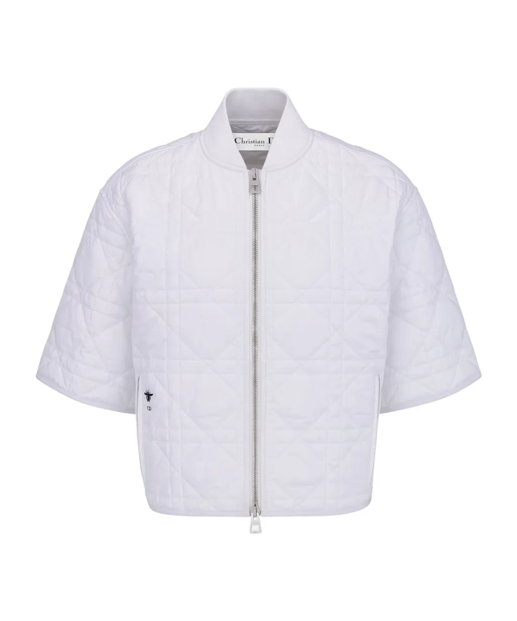 Macrocannage Short-Sleeved Peacoat