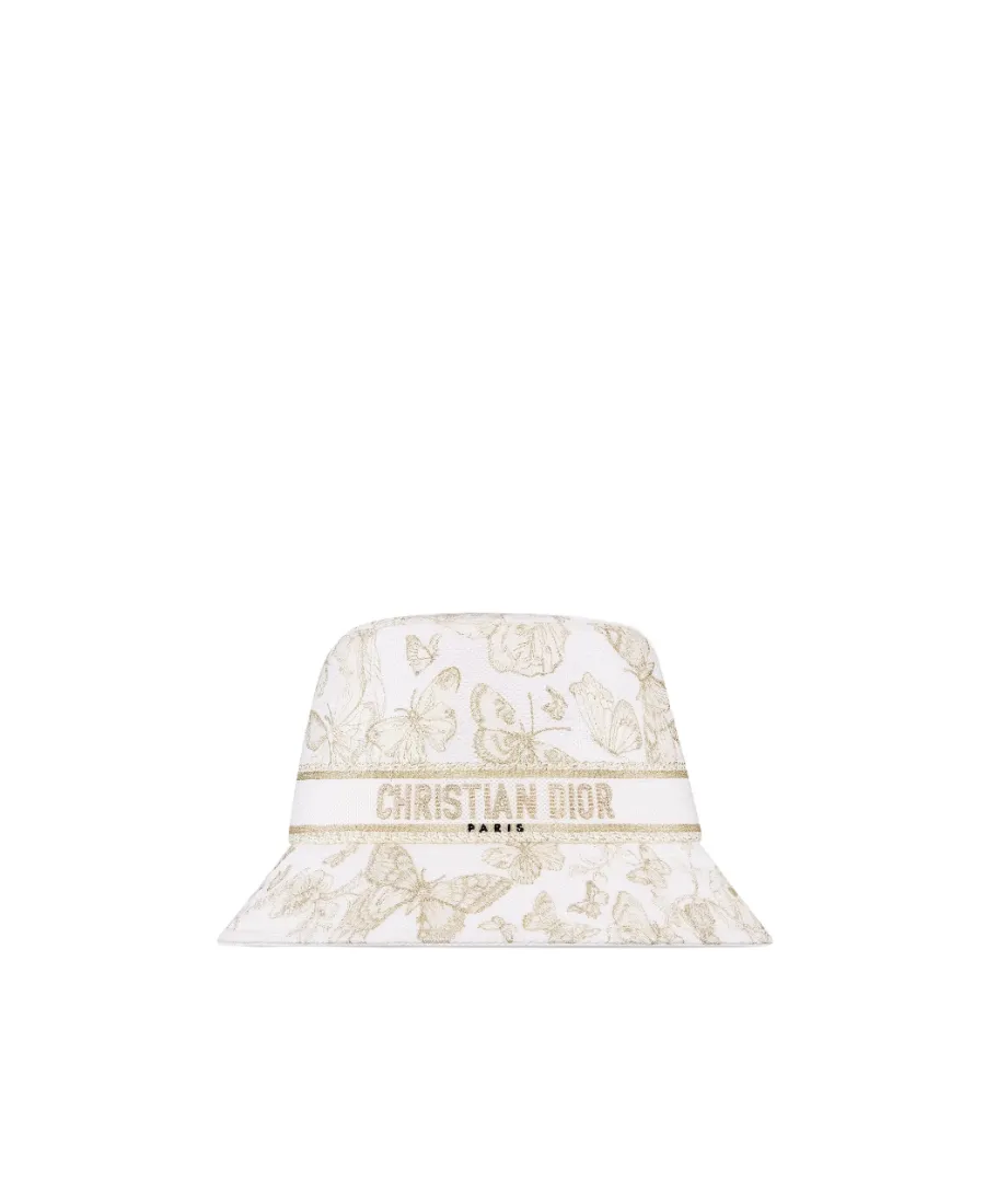 D-Bobby Toile De Jouy Mexico Small Brim Bucket Hat