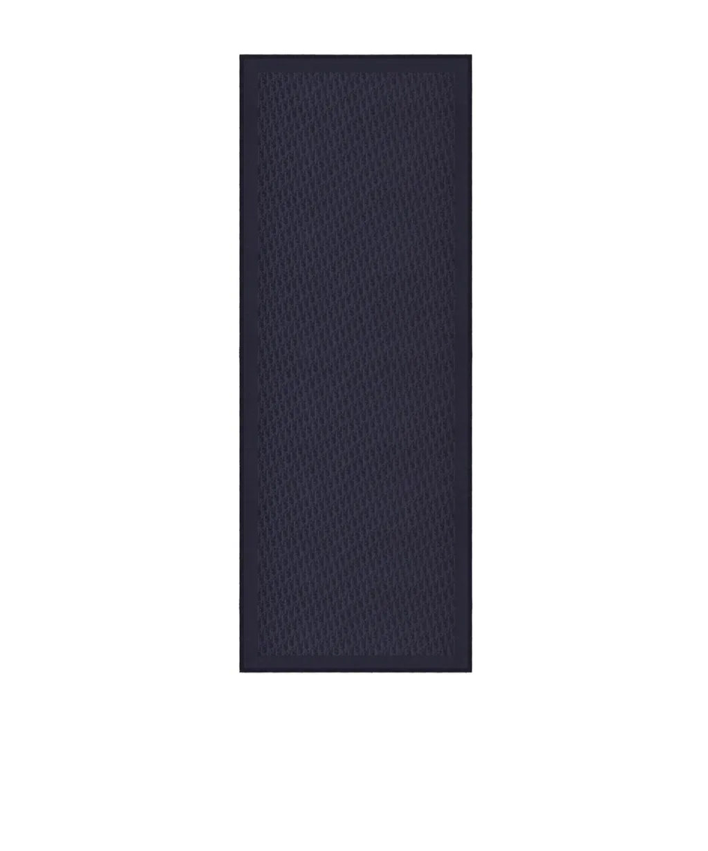 Monogram Frayed-Edge Scarf