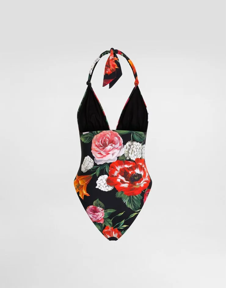 Floral-Print Swimsuit
