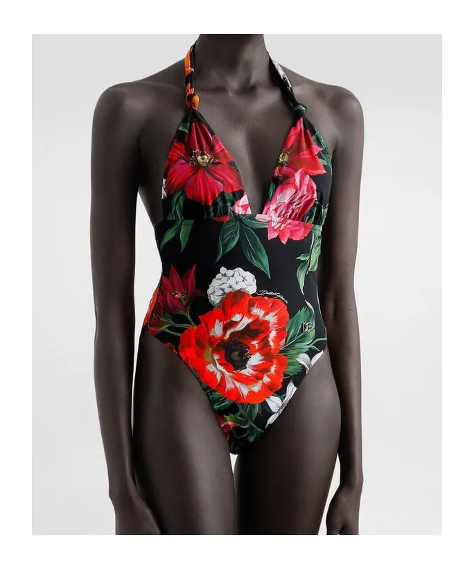 Floral-Print Swimsuit