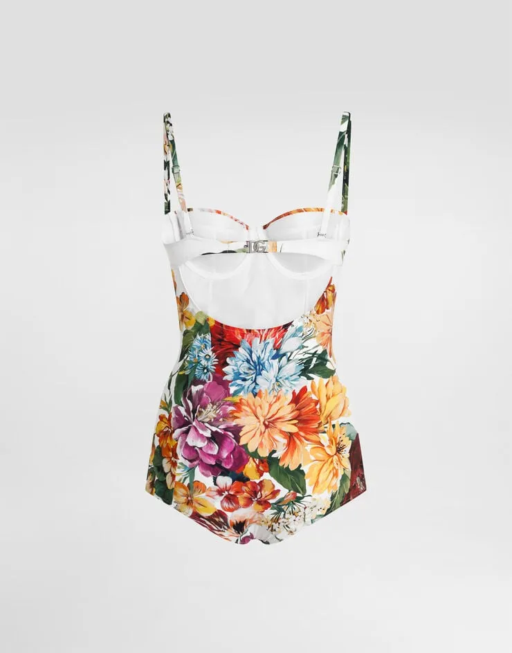 Floral-Print Swimsuit