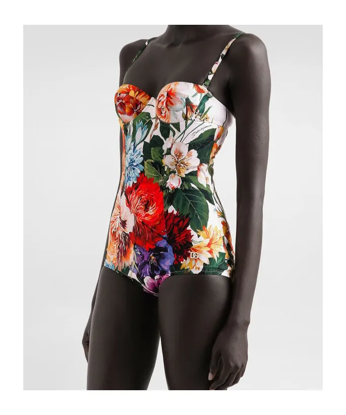 Floral-Print Swimsuit