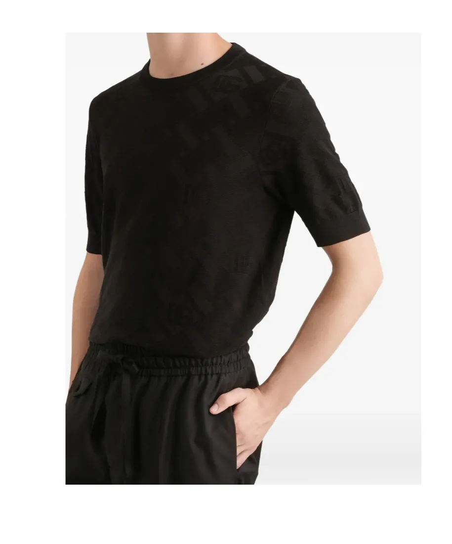 Micro-Dot Stitch Pullover