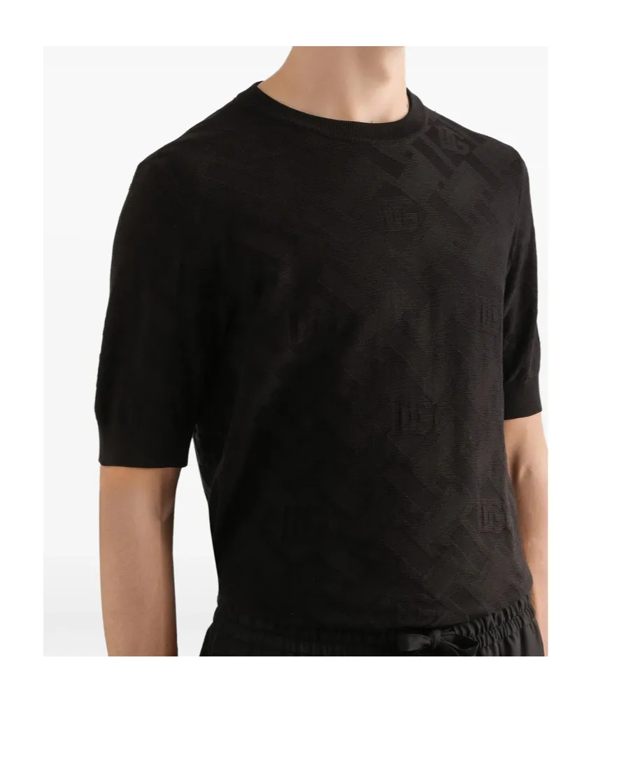 Micro-Dot Stitch Pullover