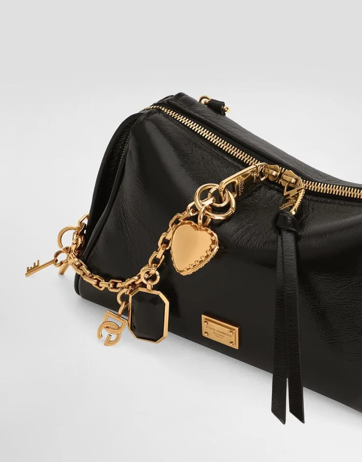 Vittoria Charm Detailed Shoulder Bag