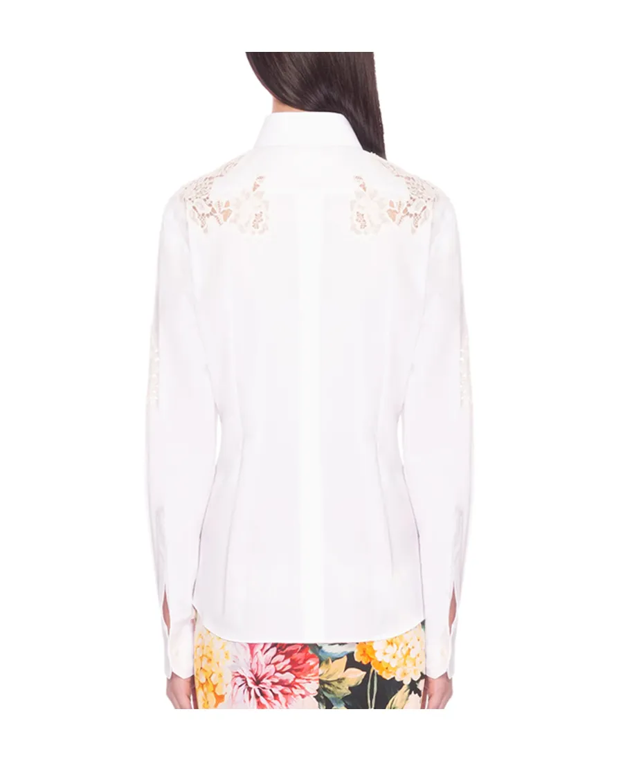 Lace Inserts Shirt