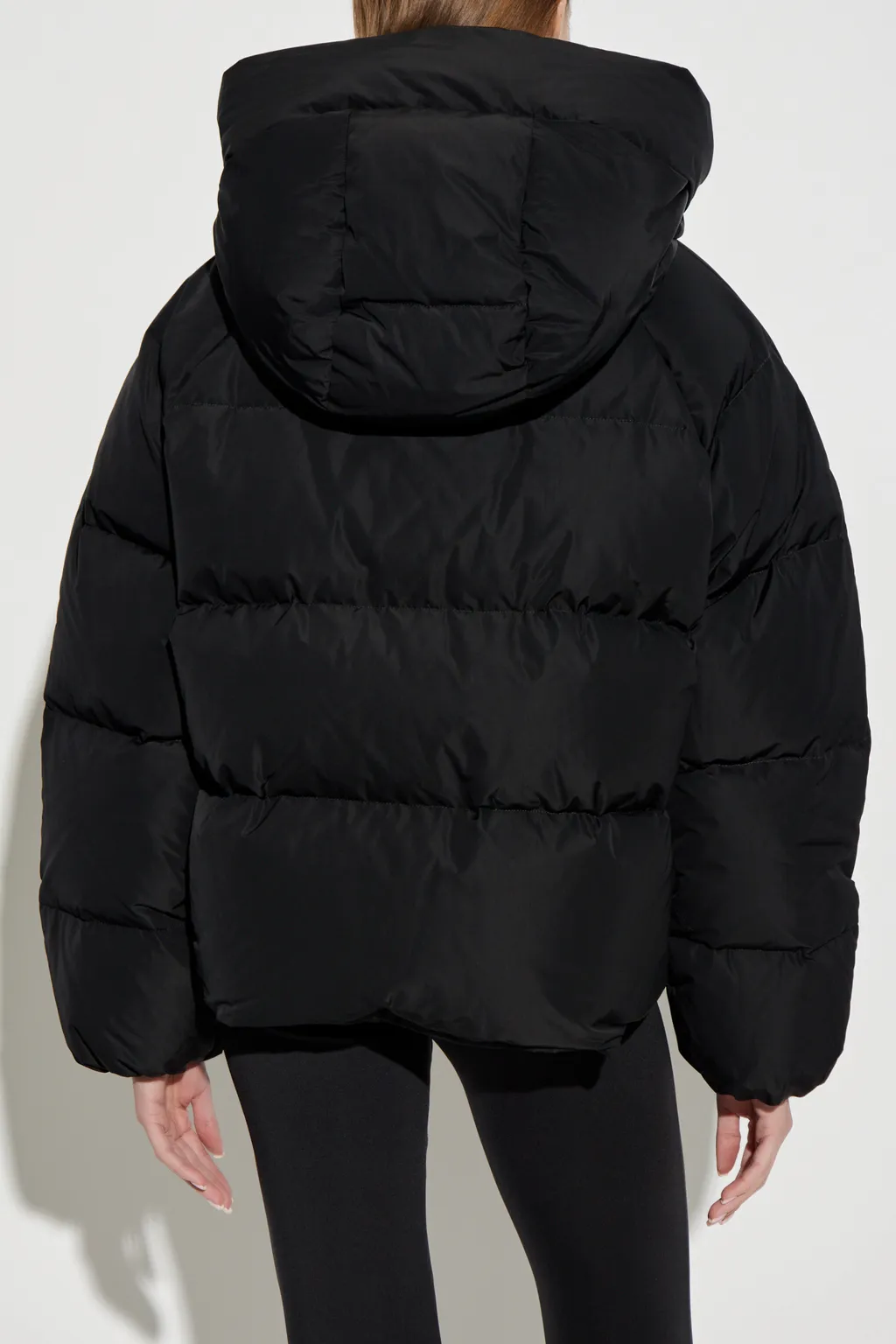Logo Plaque Down Jacket