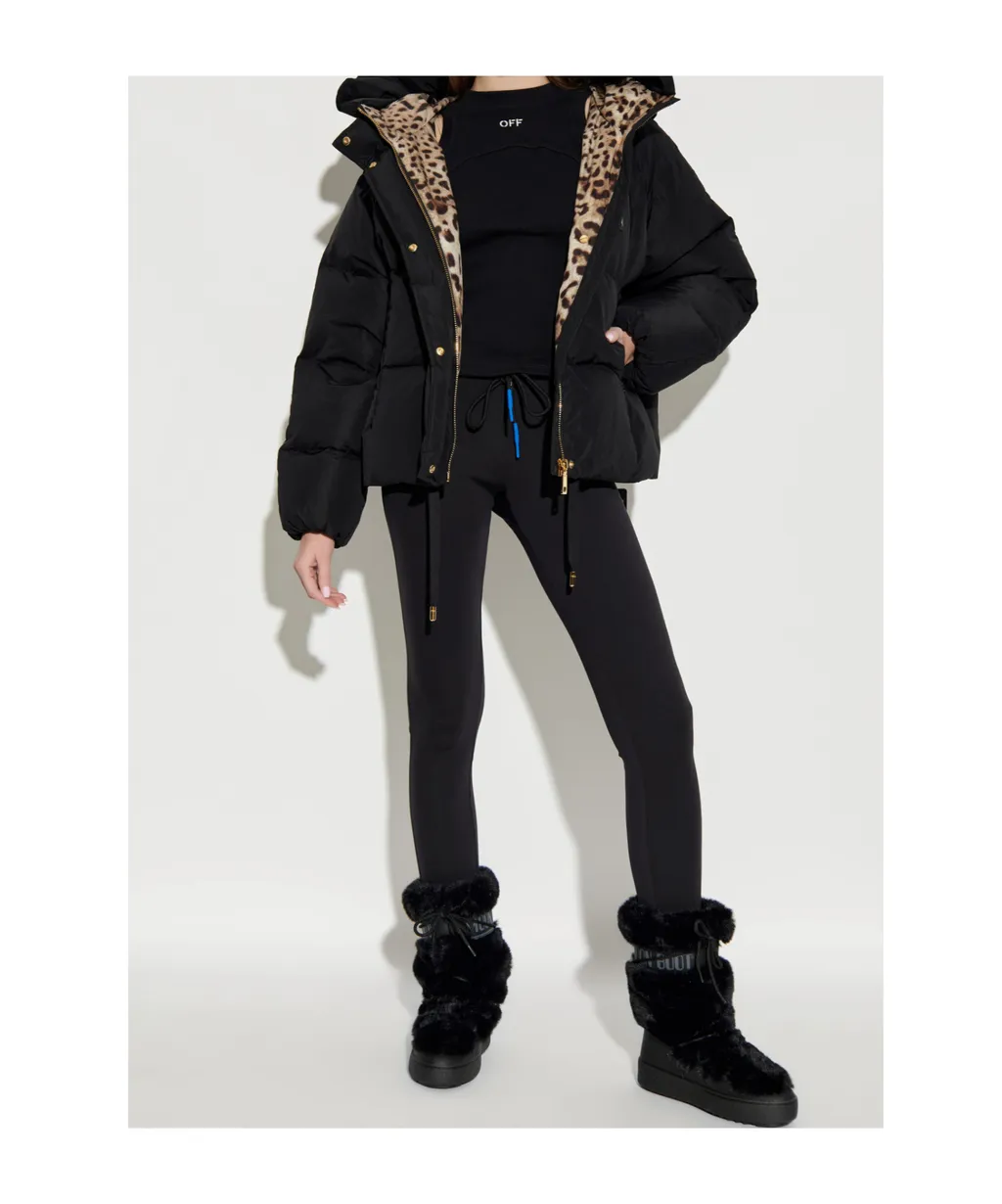 Logo Plaque Down Jacket