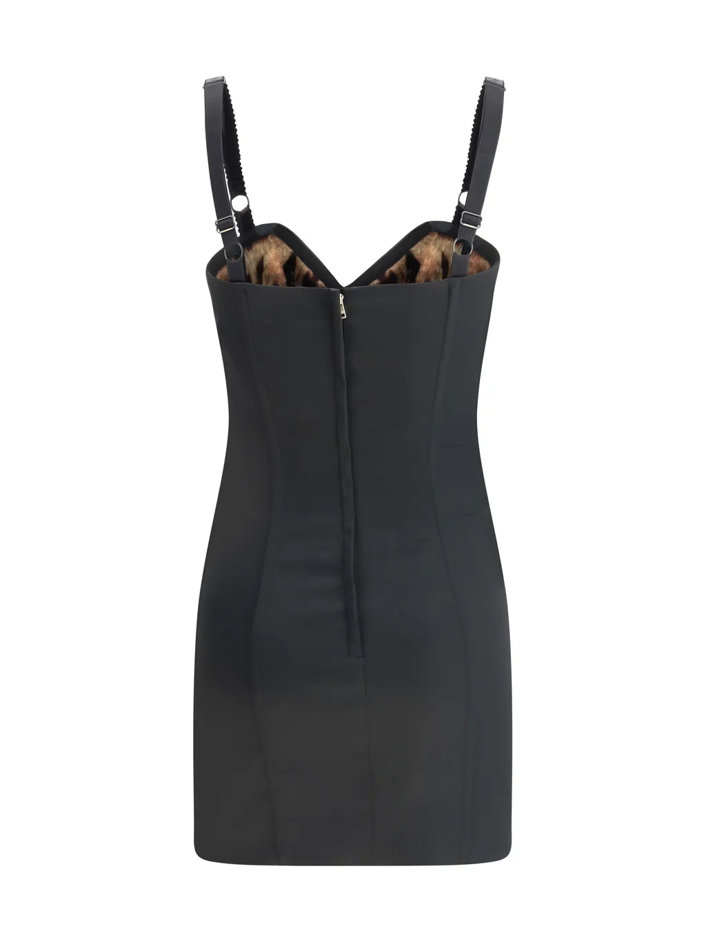 Satin Bustier Mini Dress