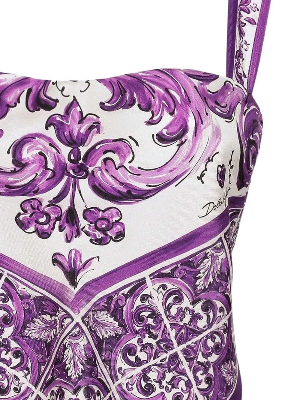 Majolica-Printed Top