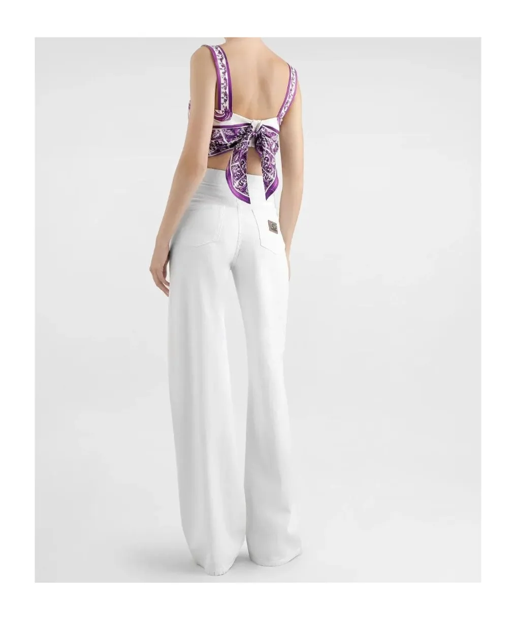 Majolica-Printed Top