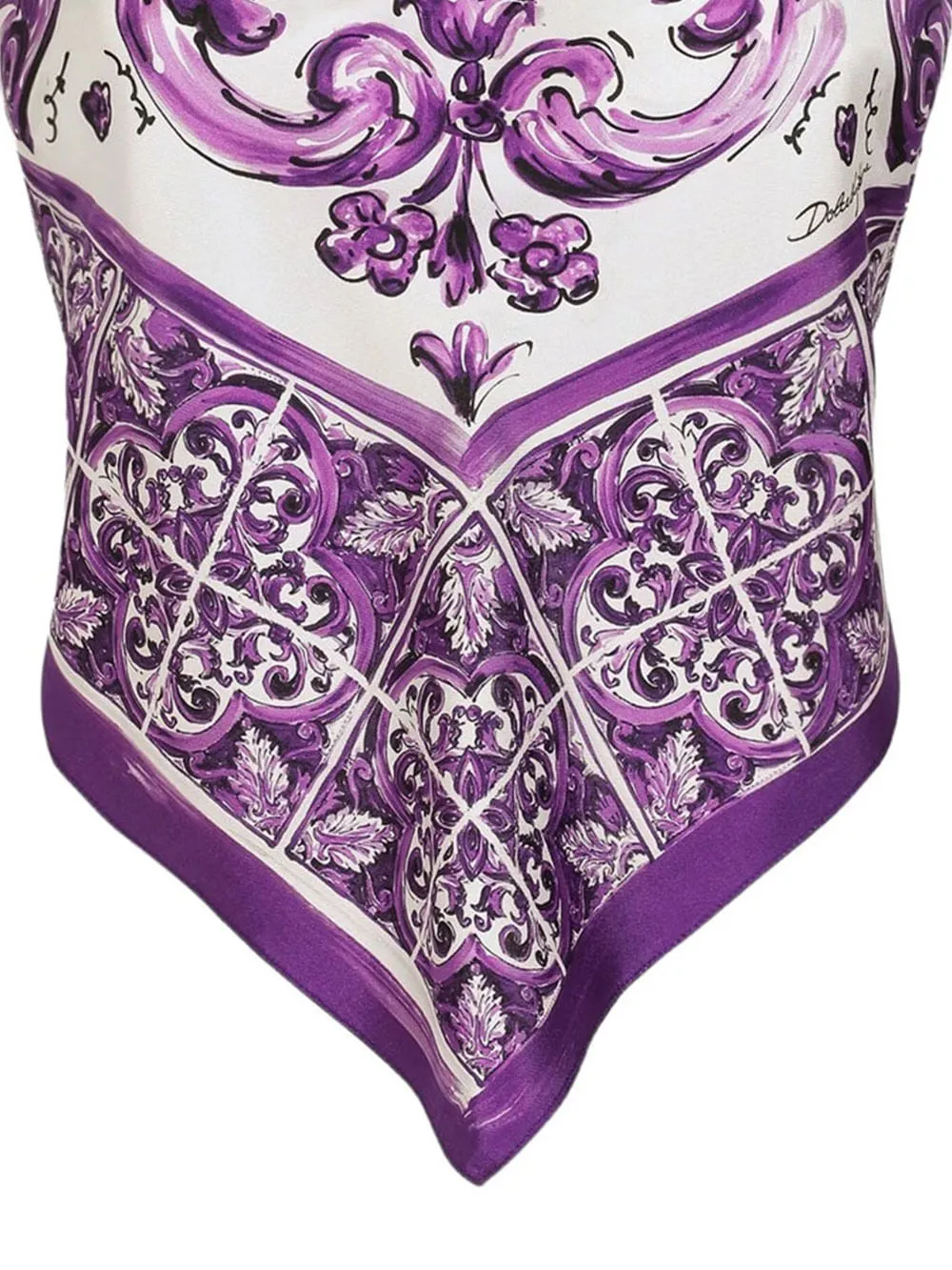Majolica-Printed Top