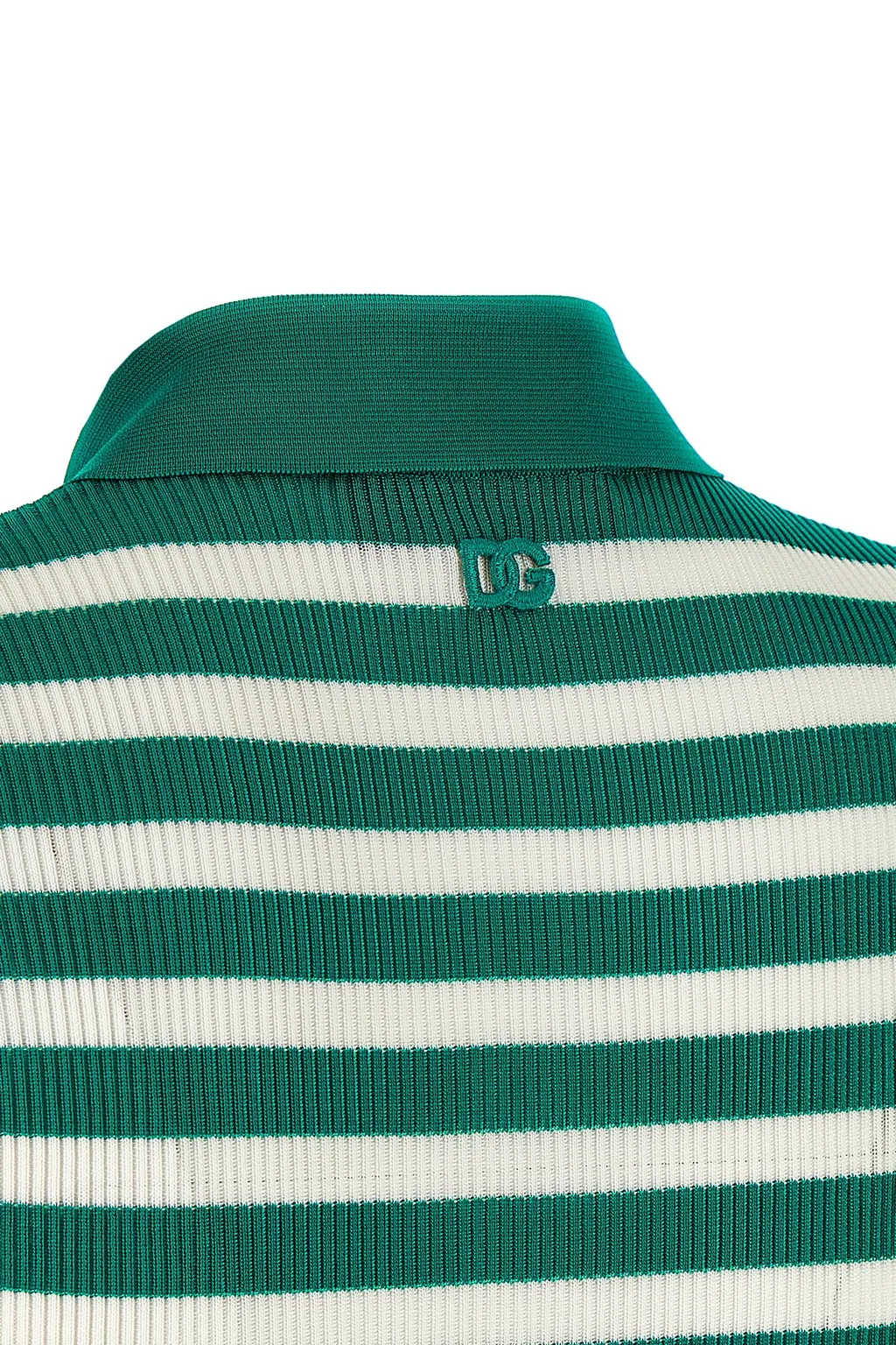 Striped Short-Sleeve Polo Shirt