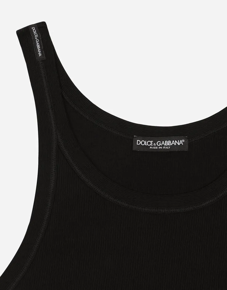 Ribbed-Knit Tank Top
