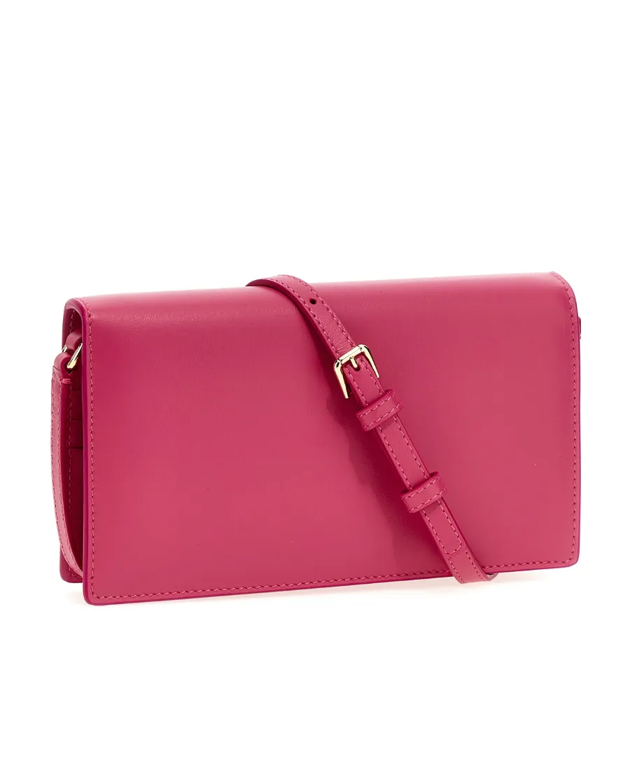 Logo Embossed Small Shoulder Bag
