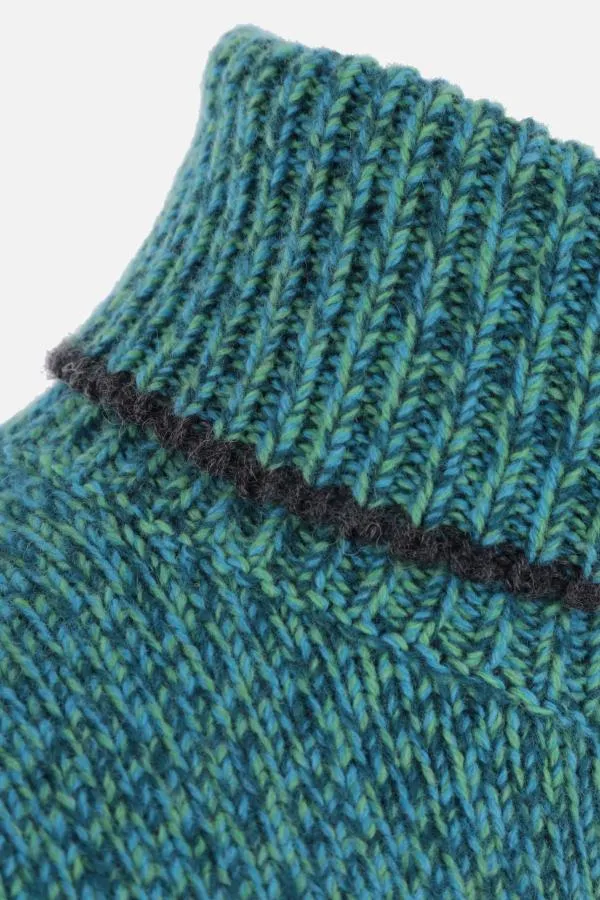 Roll-Neck Knitted Jumper