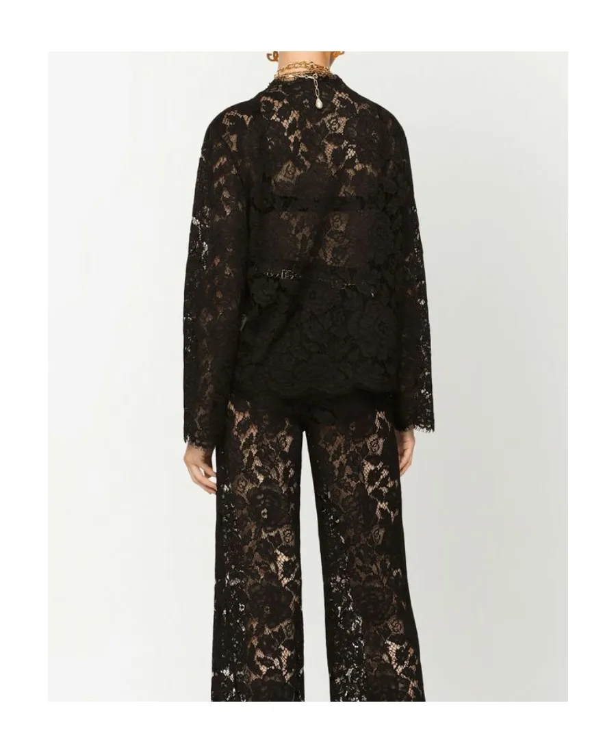 Long-Sleeved Lace Jacket