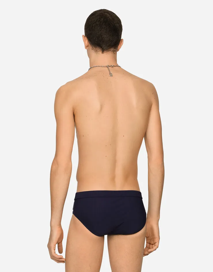 Logo-Patch Drawstring Briefs