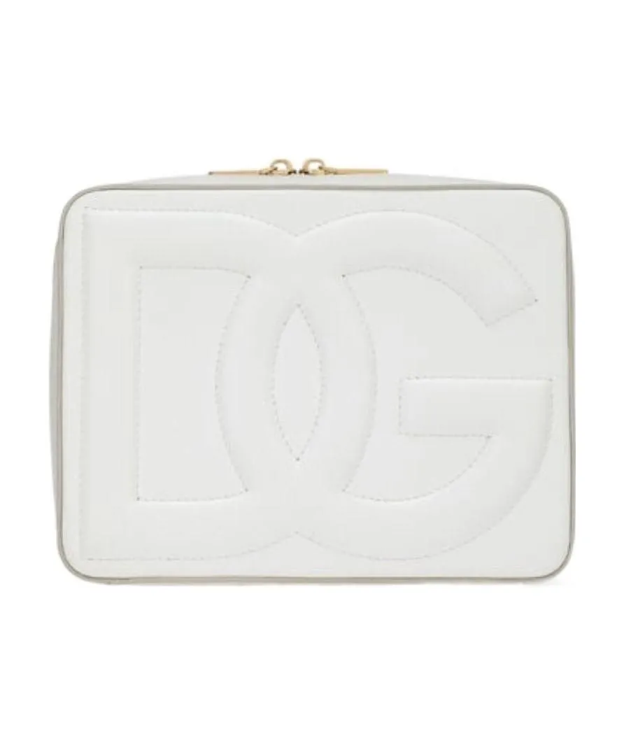 Logo Embossed Medium Camera Bag