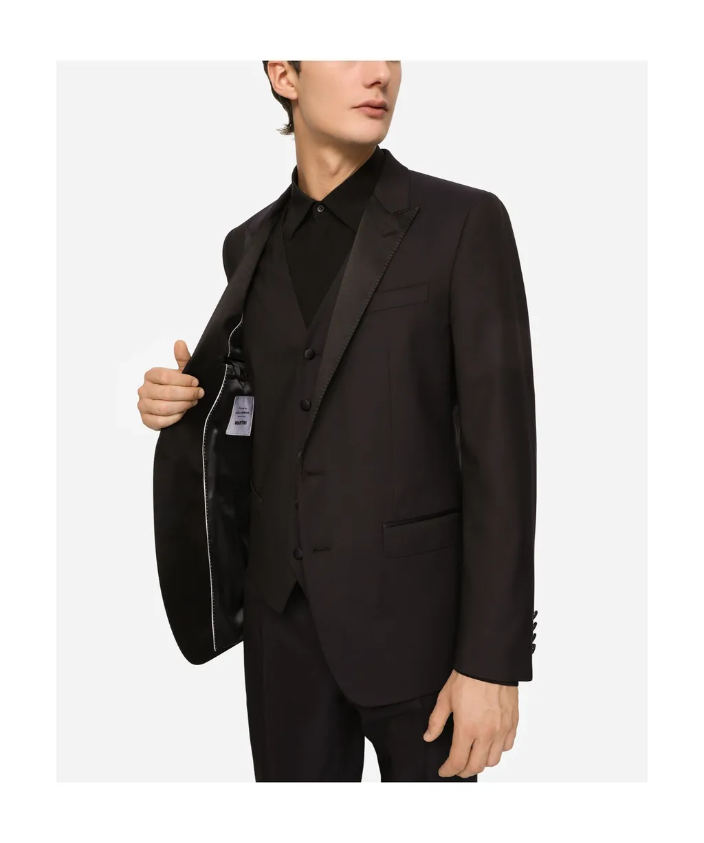 Single-Breasted Three-Piece Tuxedo Suit