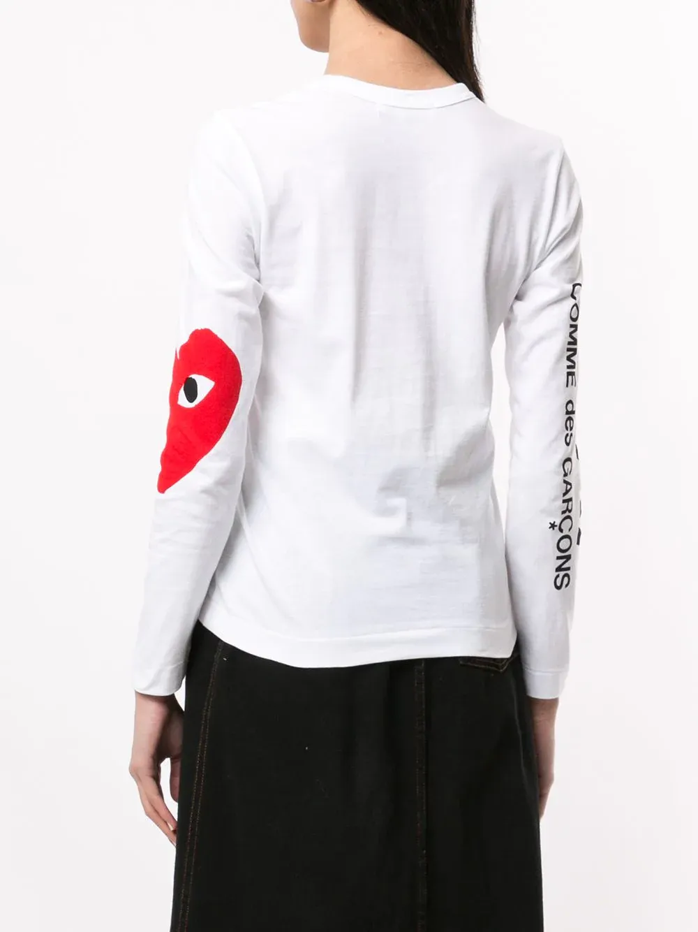 Logo-Print Crew Neck Top