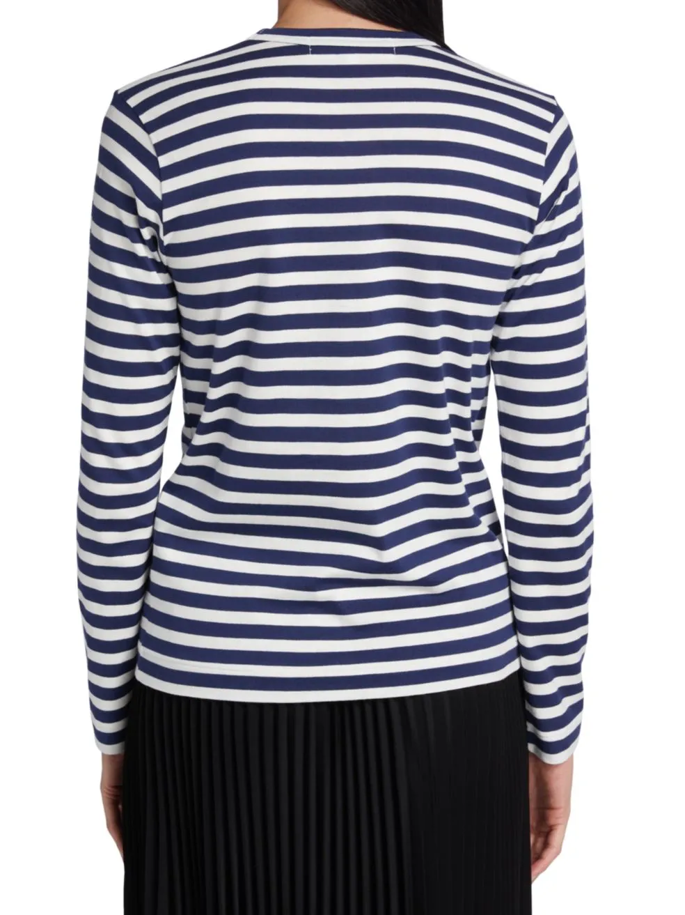 Love Decal Striped T-Shirt
