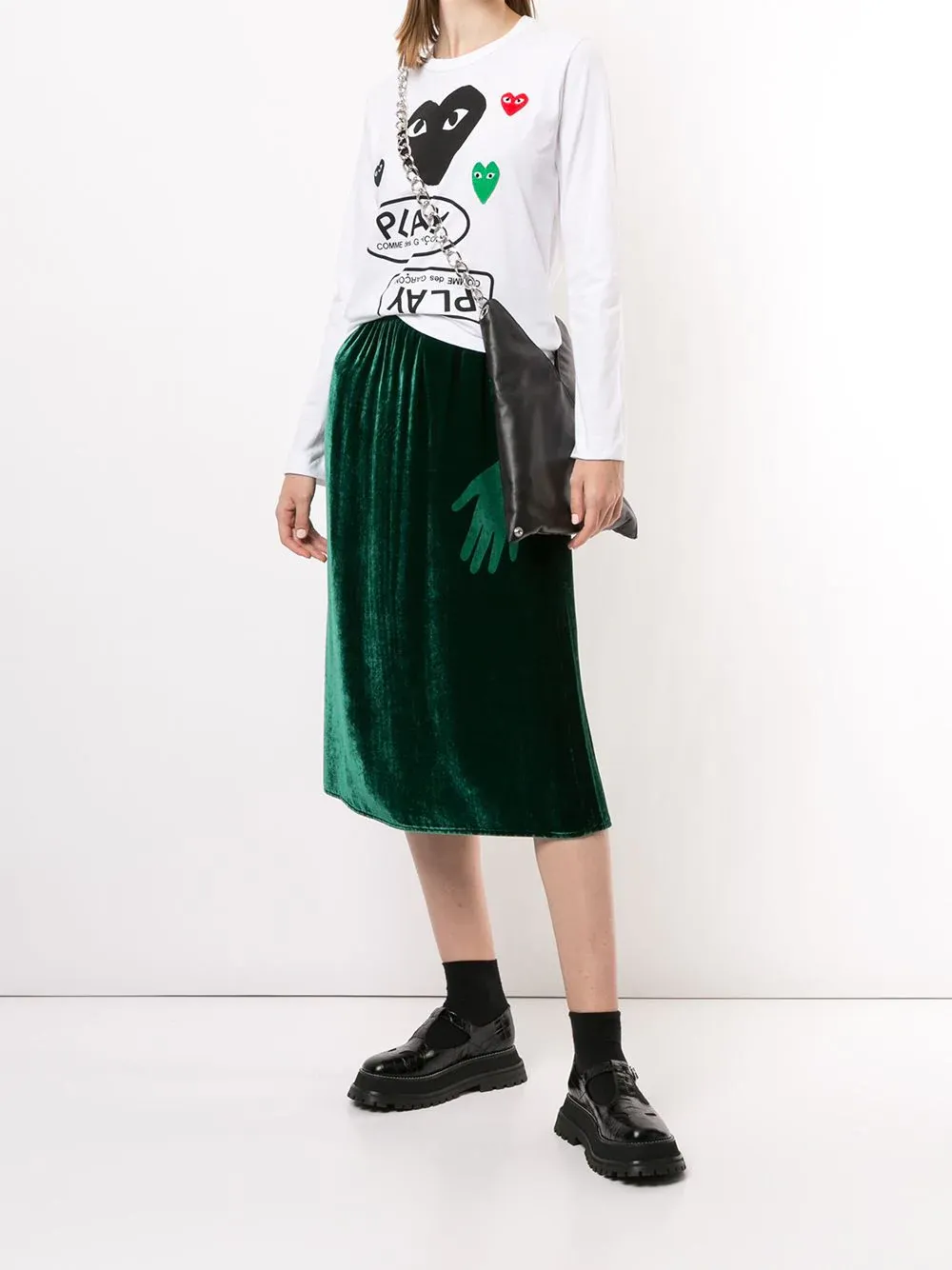 Logo Print Long Sleeve T-Shirt