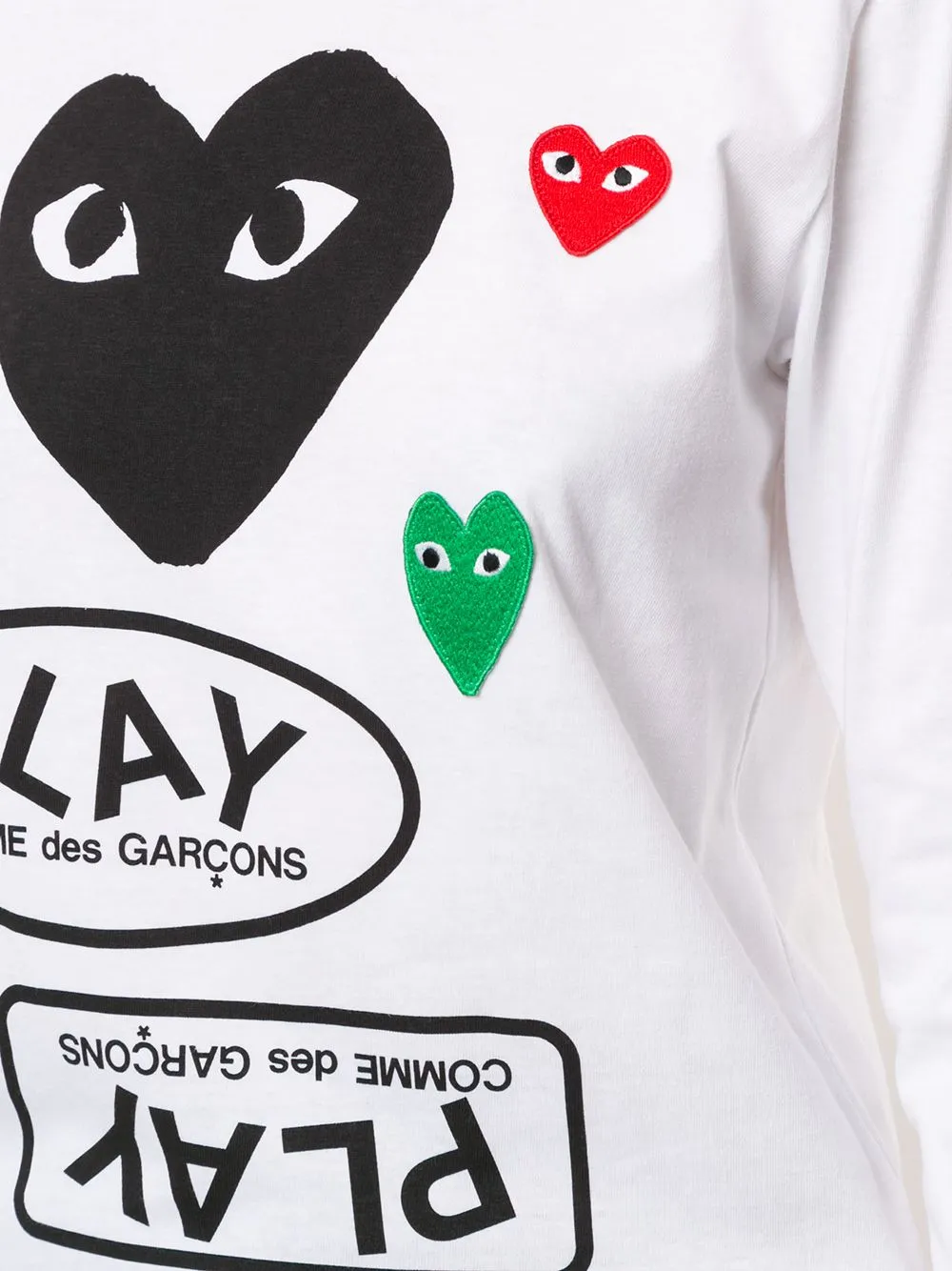 Logo Print Long Sleeve T-Shirt