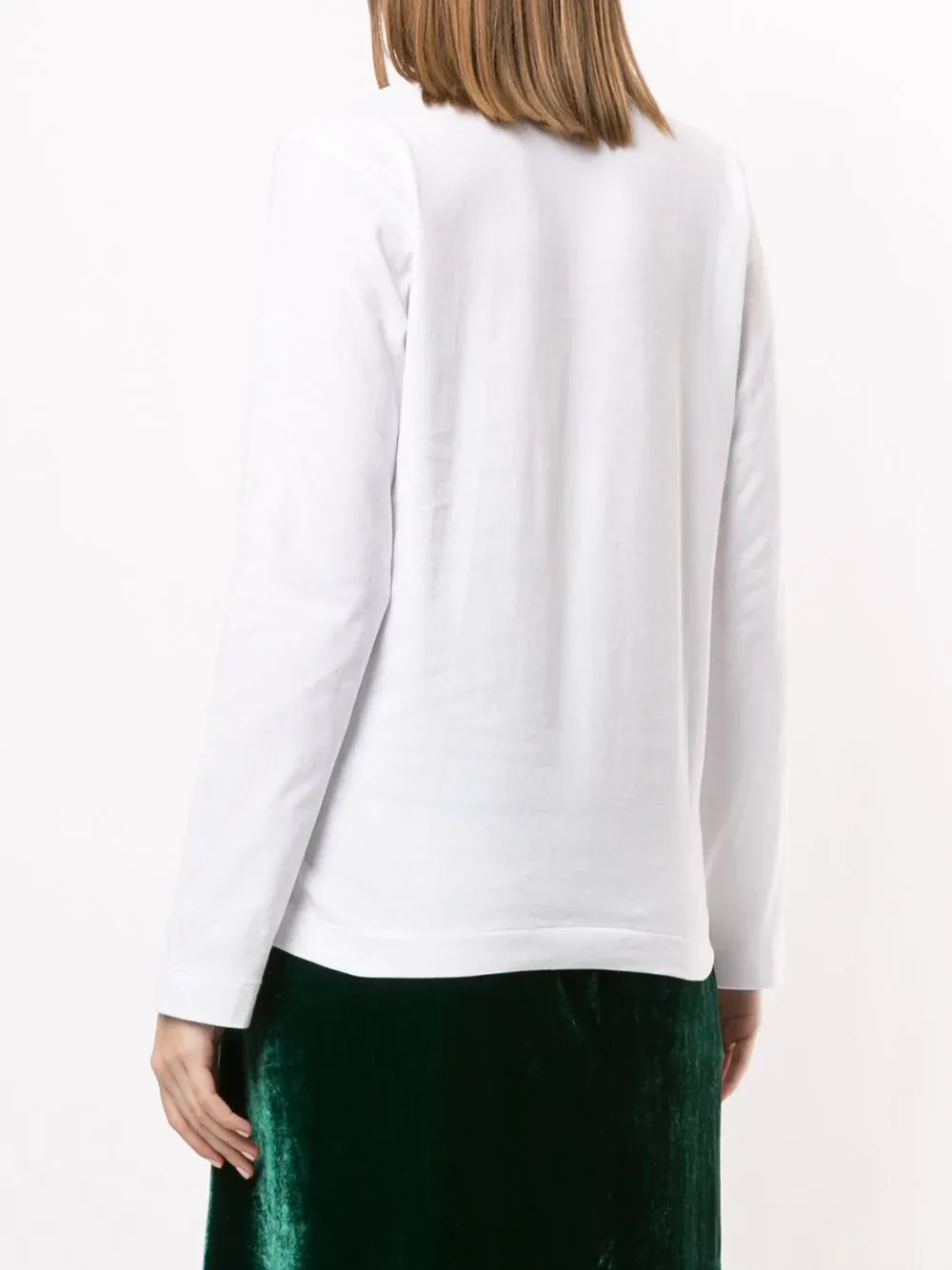 Logo Print Long Sleeve T-Shirt
