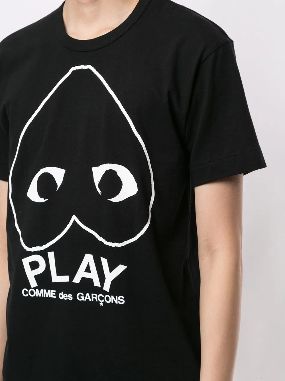 Logo Print Crew Neck T-Shirt