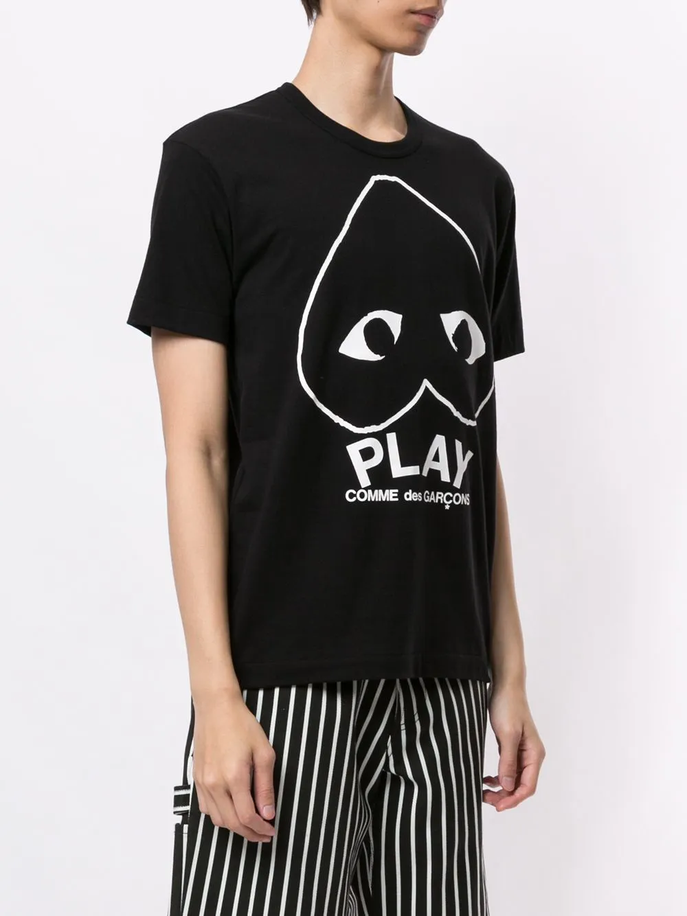 Logo Print Crew Neck T-Shirt