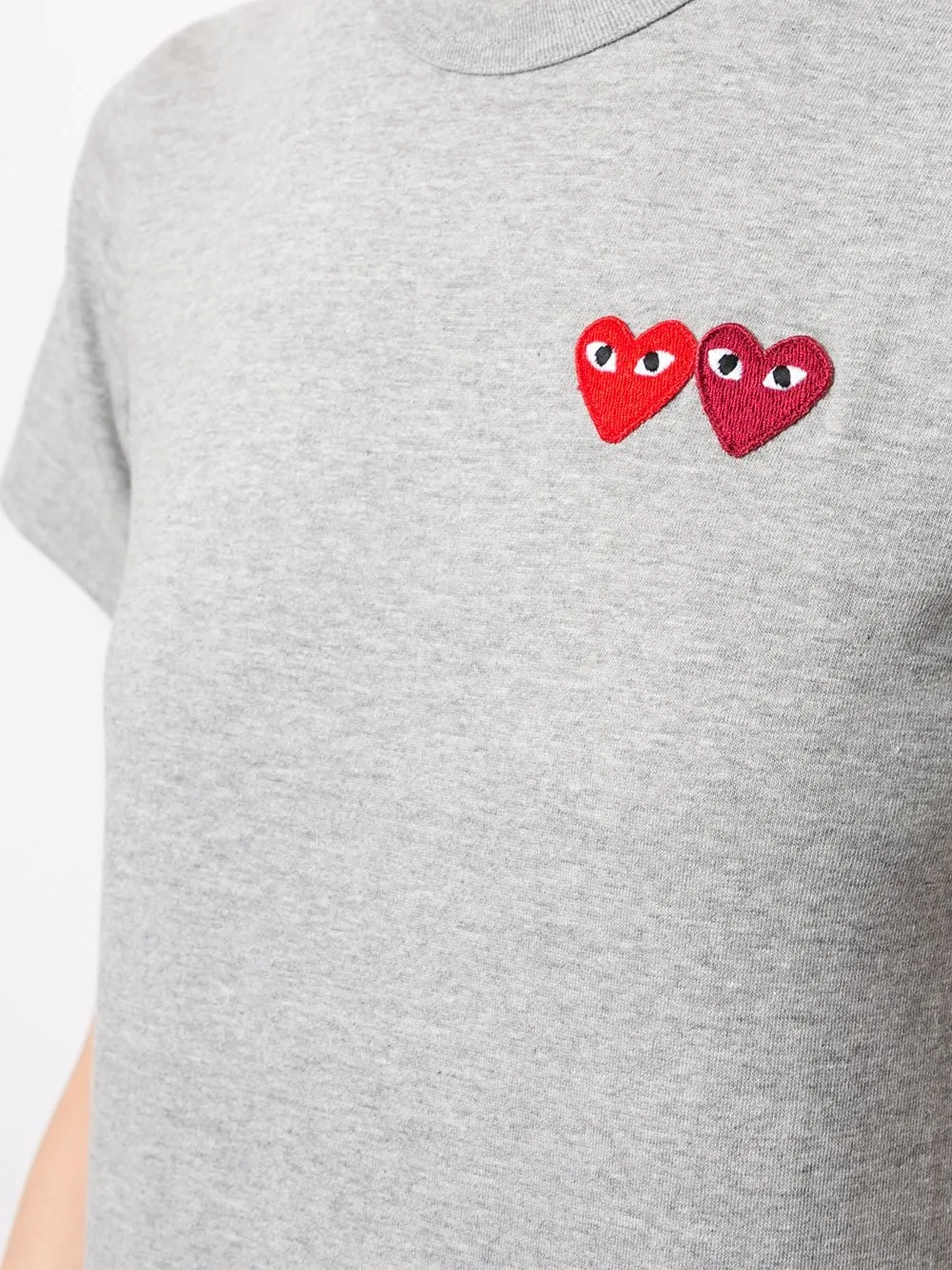 Logo Embroidered Crew Neck T-Shirt