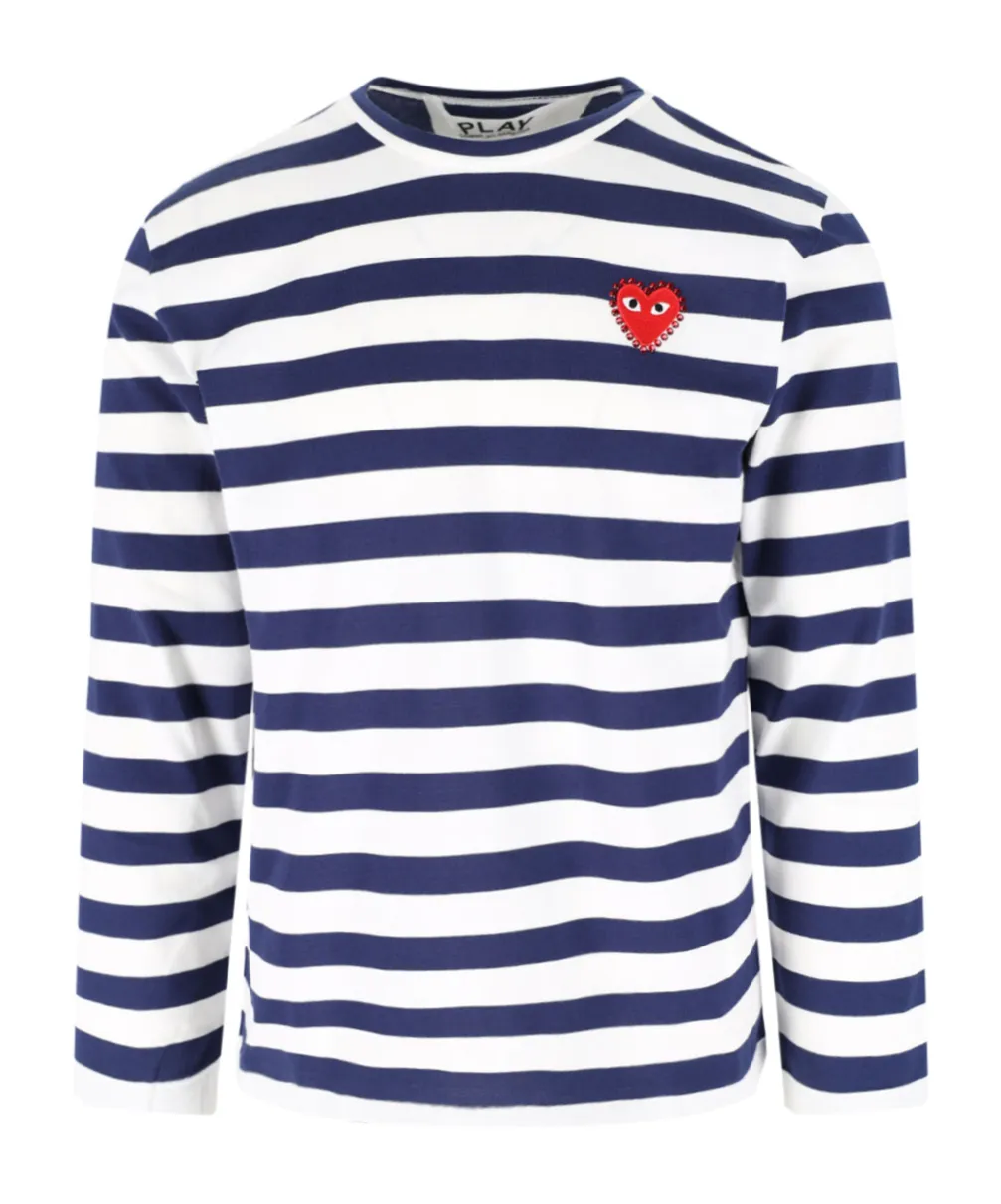 Embellished Striped Sweater