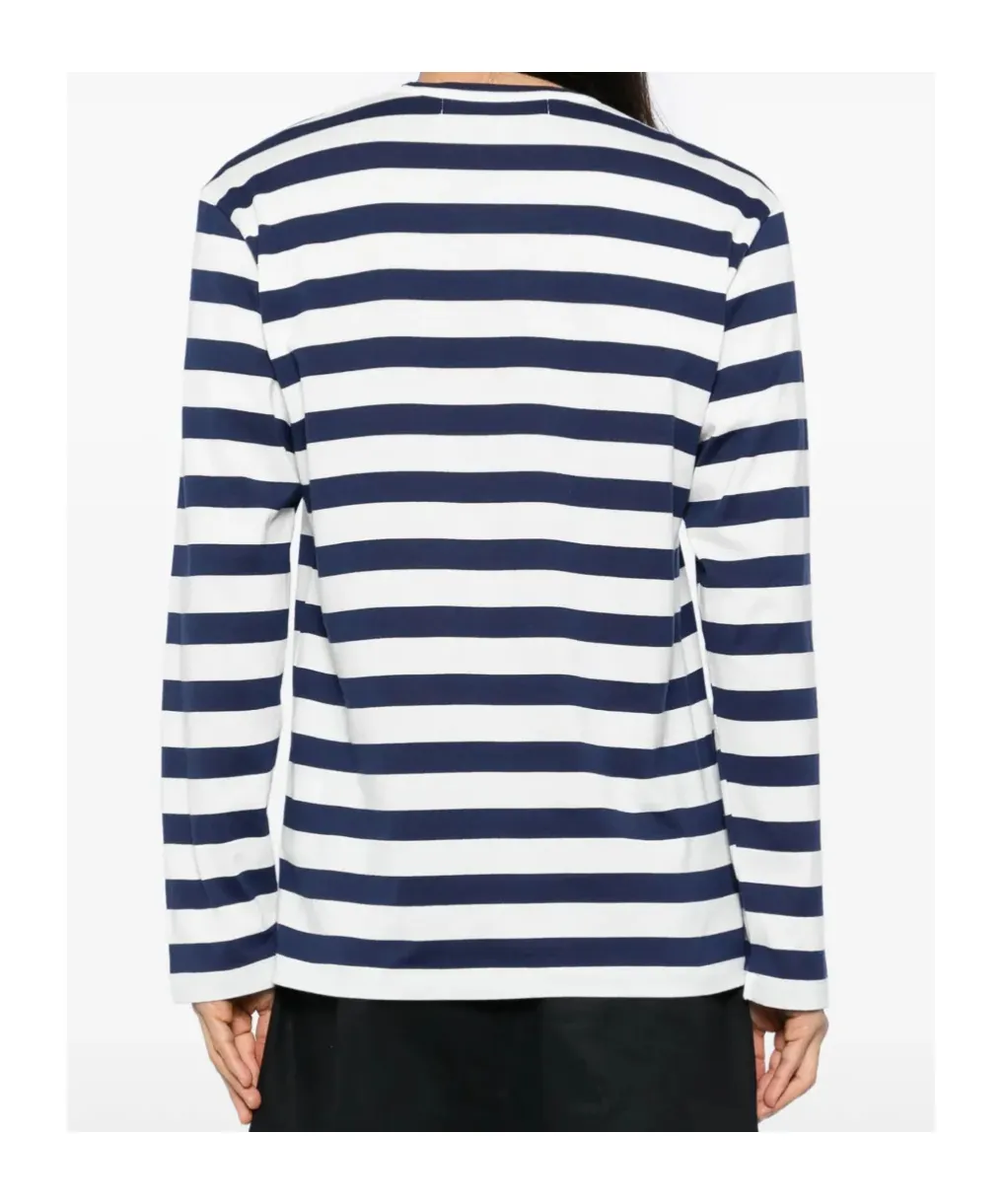 Embellished Striped Sweater