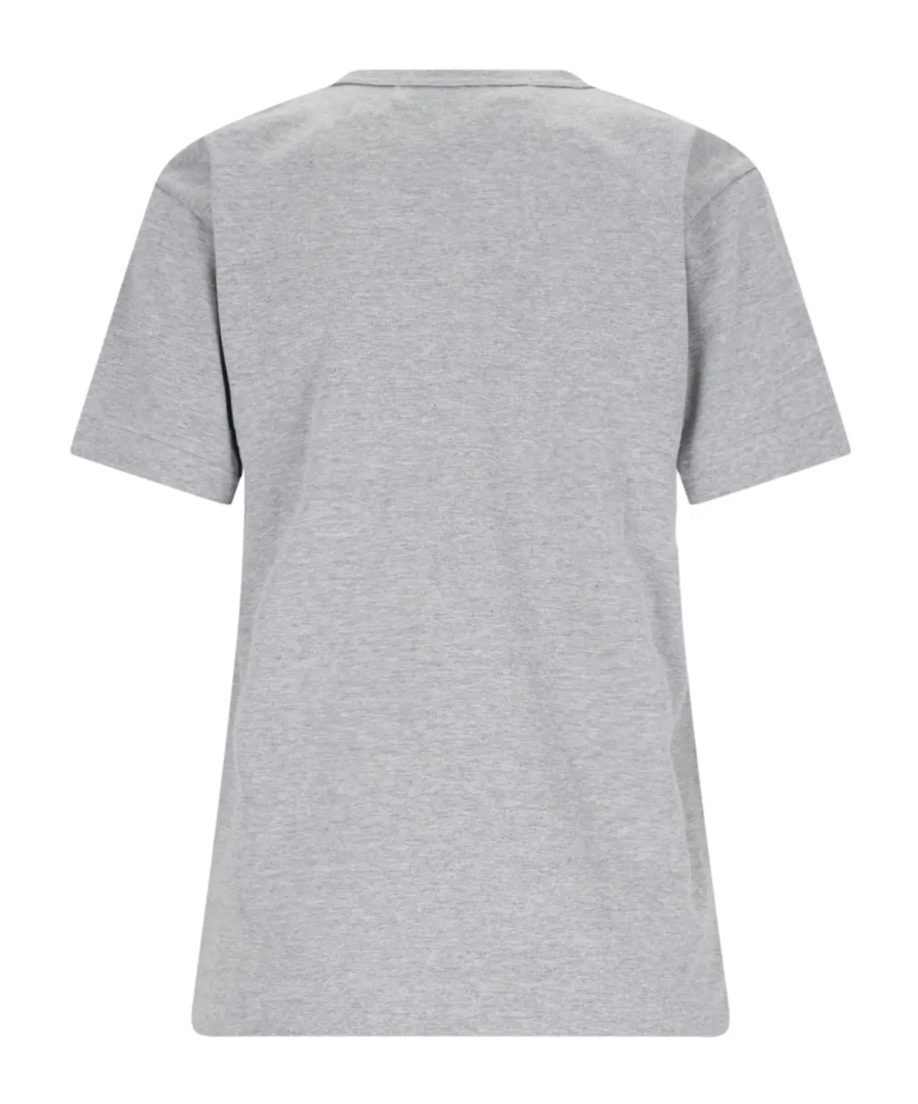 Logo Patch Crewneck T-Shirt