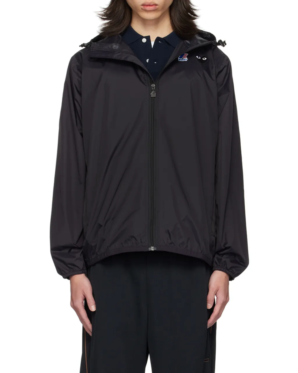 X K-Way Emblem Hooded Jacket