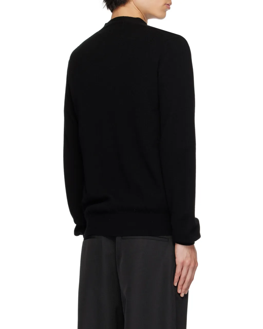 Long-Sleeved Knitted Cardigan
