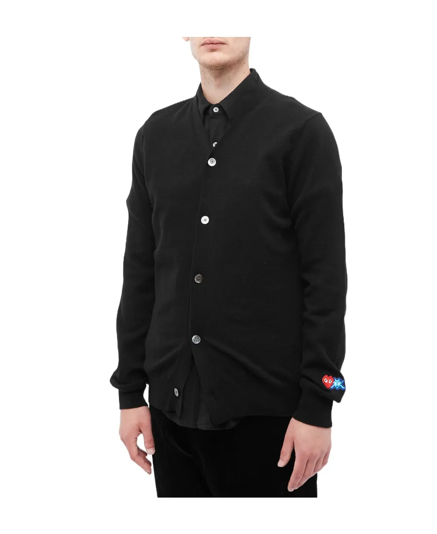 Long-Sleeved Knitted Cardigan