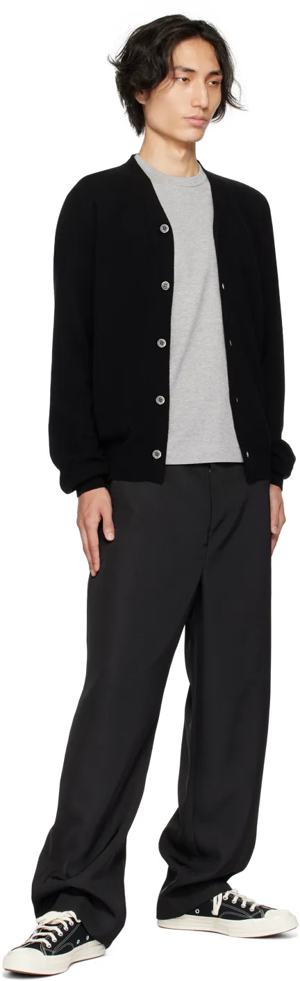 Long-Sleeved Knitted Cardigan