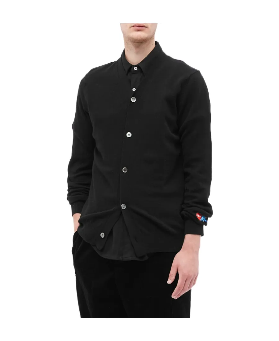Long-Sleeved Knitted Cardigan